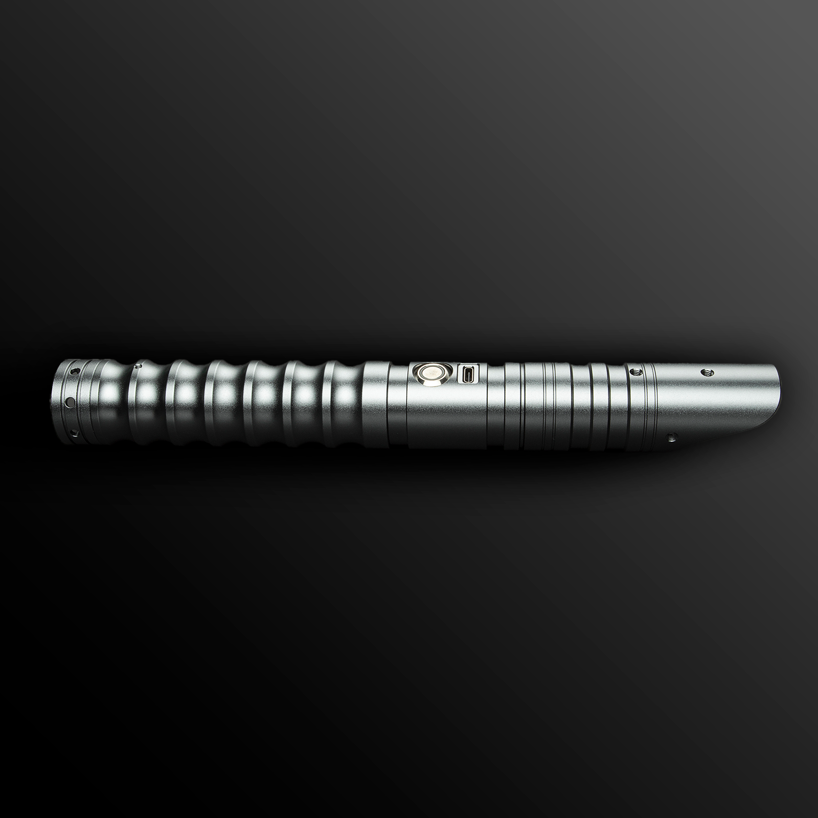 "Force" Light Saber - Silver - Battle Sabers