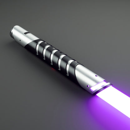 Close-up of Forge Light Saber’s glowing energy core - Battle Sabers