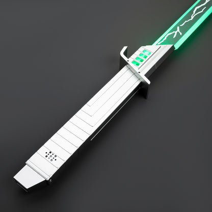 Inspired Dark Saber Light Saber - Silver Hilt - Battle Sabers