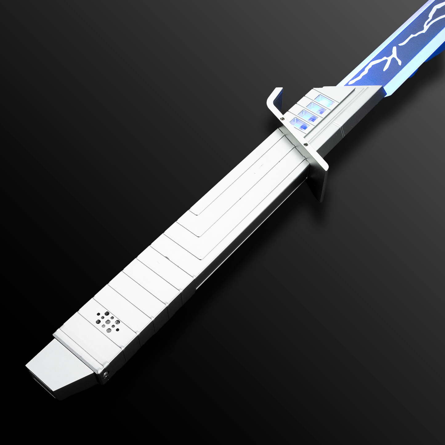 Inspired Dark Saber Light Saber - Silver Hilt