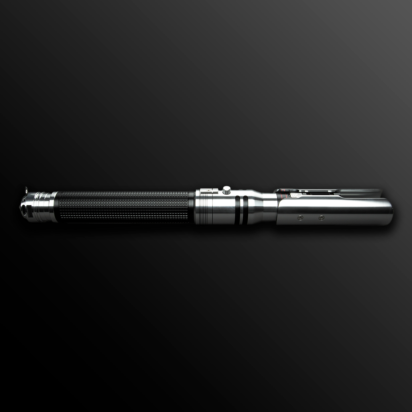 Polished chrome Cal Kestis lightsaber with intricate details – Battle Sabers