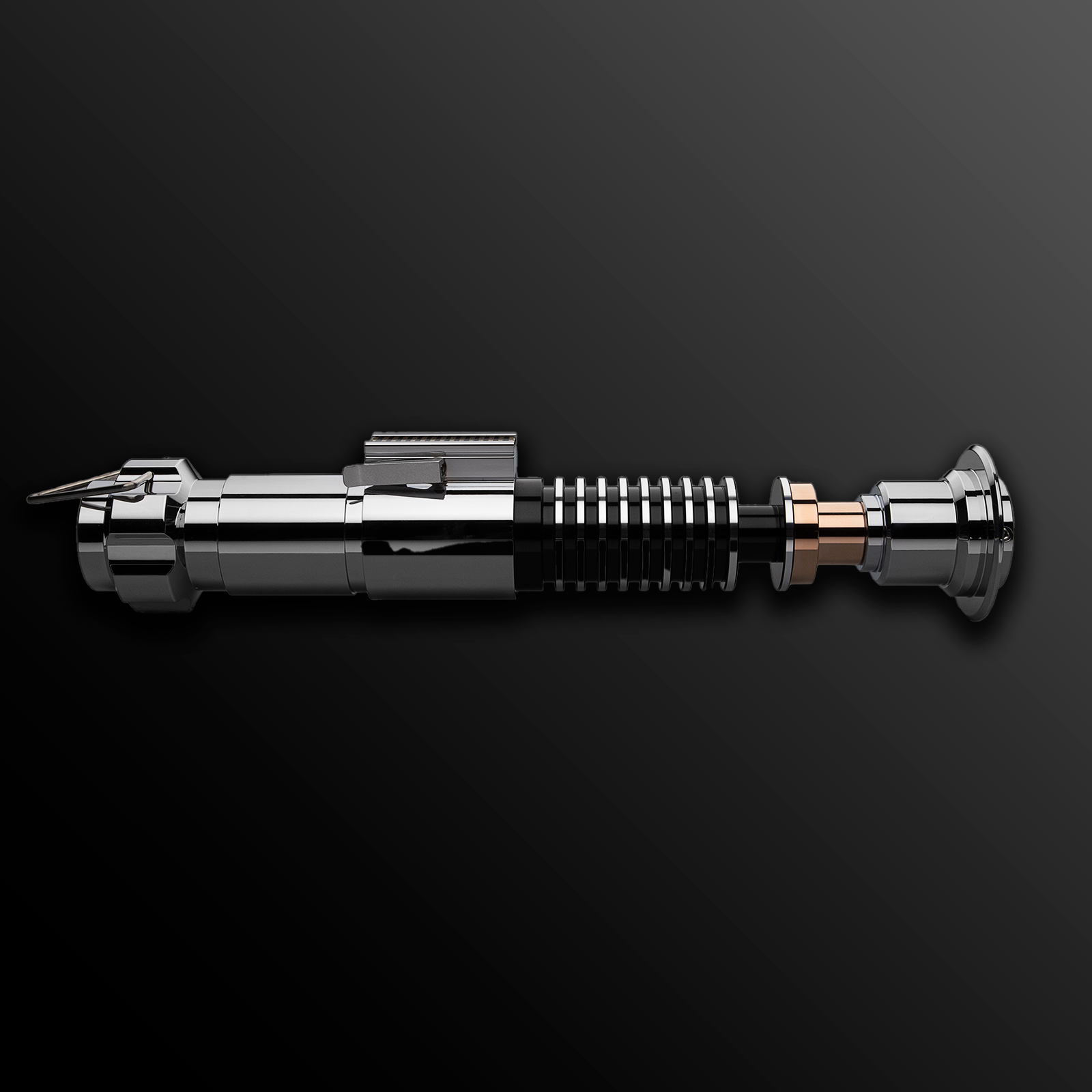 Custom Luke Skywalker lightsaber with iconic hilt and blue blade – Battle Sabers