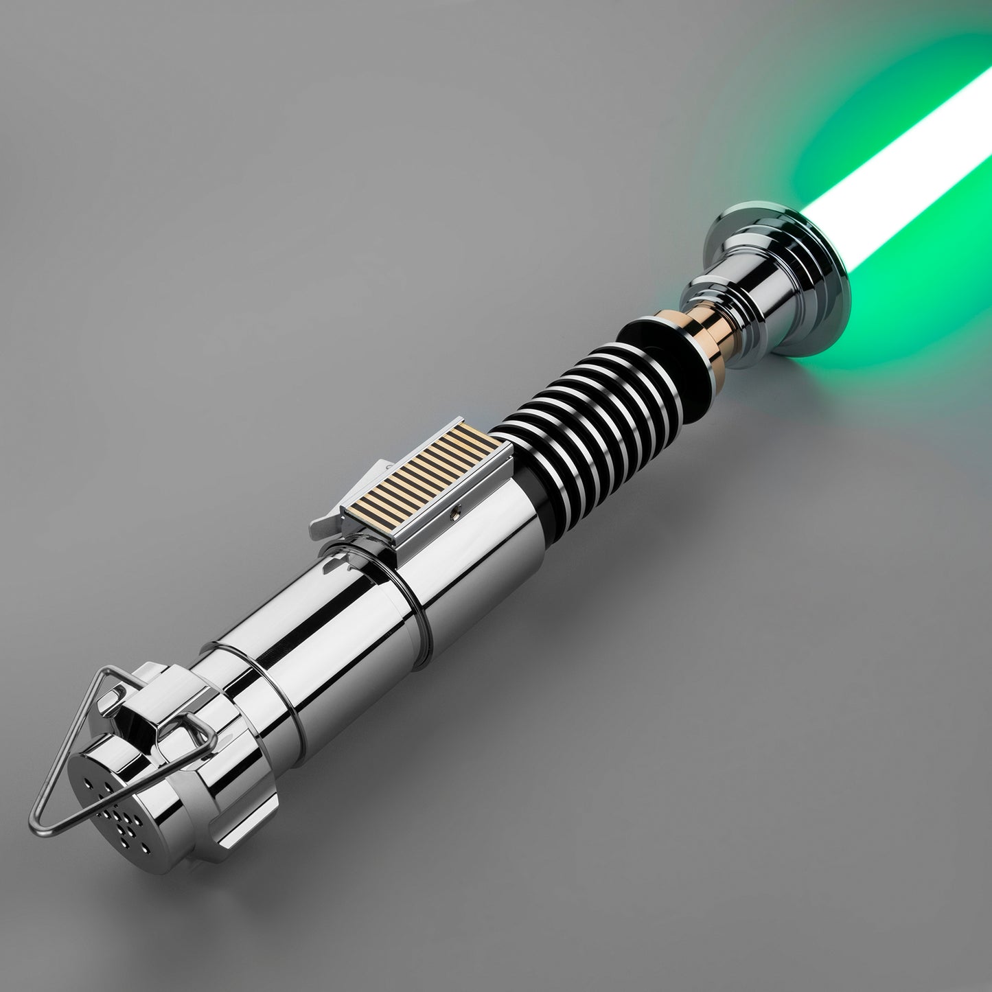 Luke Skywalker lightsaber with glowing blue illumination – Battle Sabers