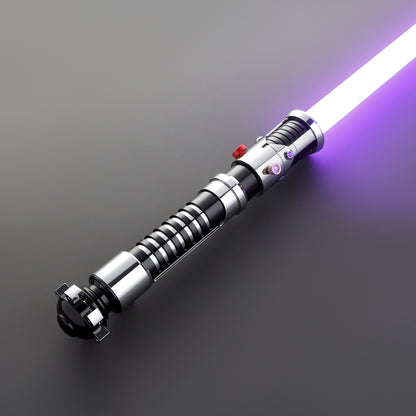 Obi-Wan Kenobi custom lightsaber with radiant blue illumination – Battle Sabers