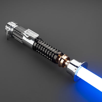 Handcrafted Obi-Wan lightsaber with iconic blue blade – Battle Sabers