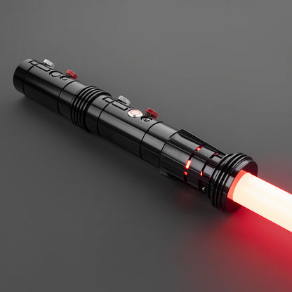 "Maul Themed" Dual Sided Light Saber - Black - Battle Sabers