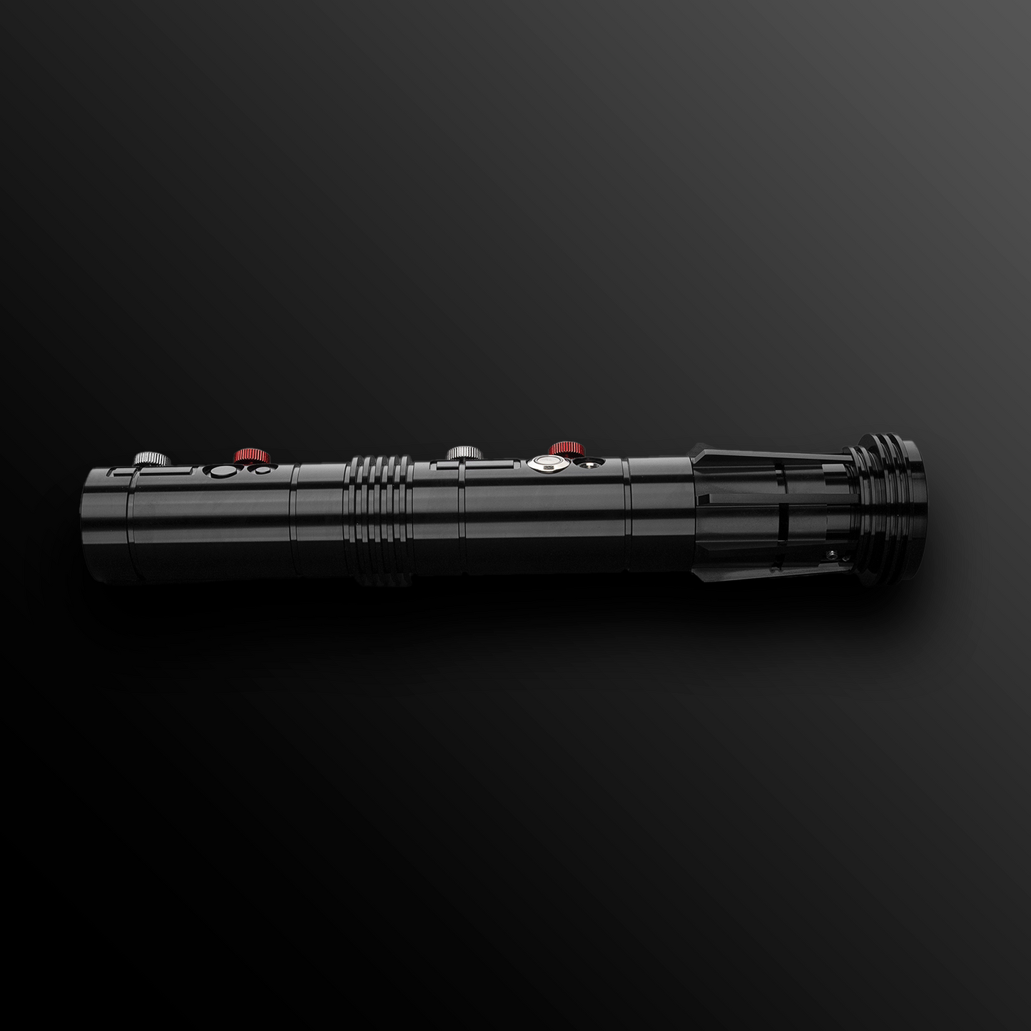 "Maul Themed" Dual Sided Light Saber - Black - Battle Sabers