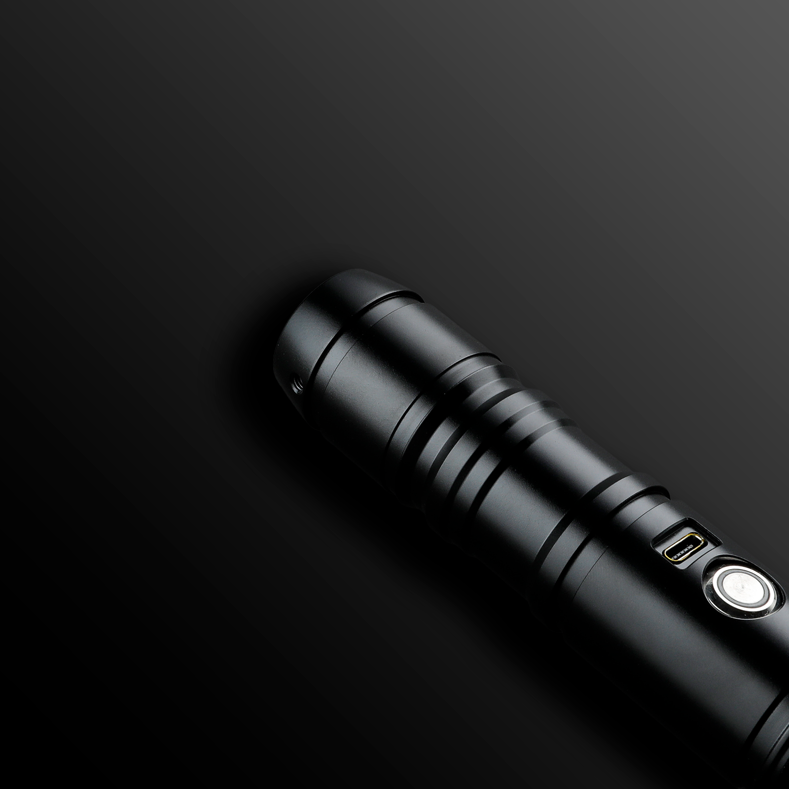 Close-up of Monolith Light Saber’s glowing energy blade - Battle Sabers