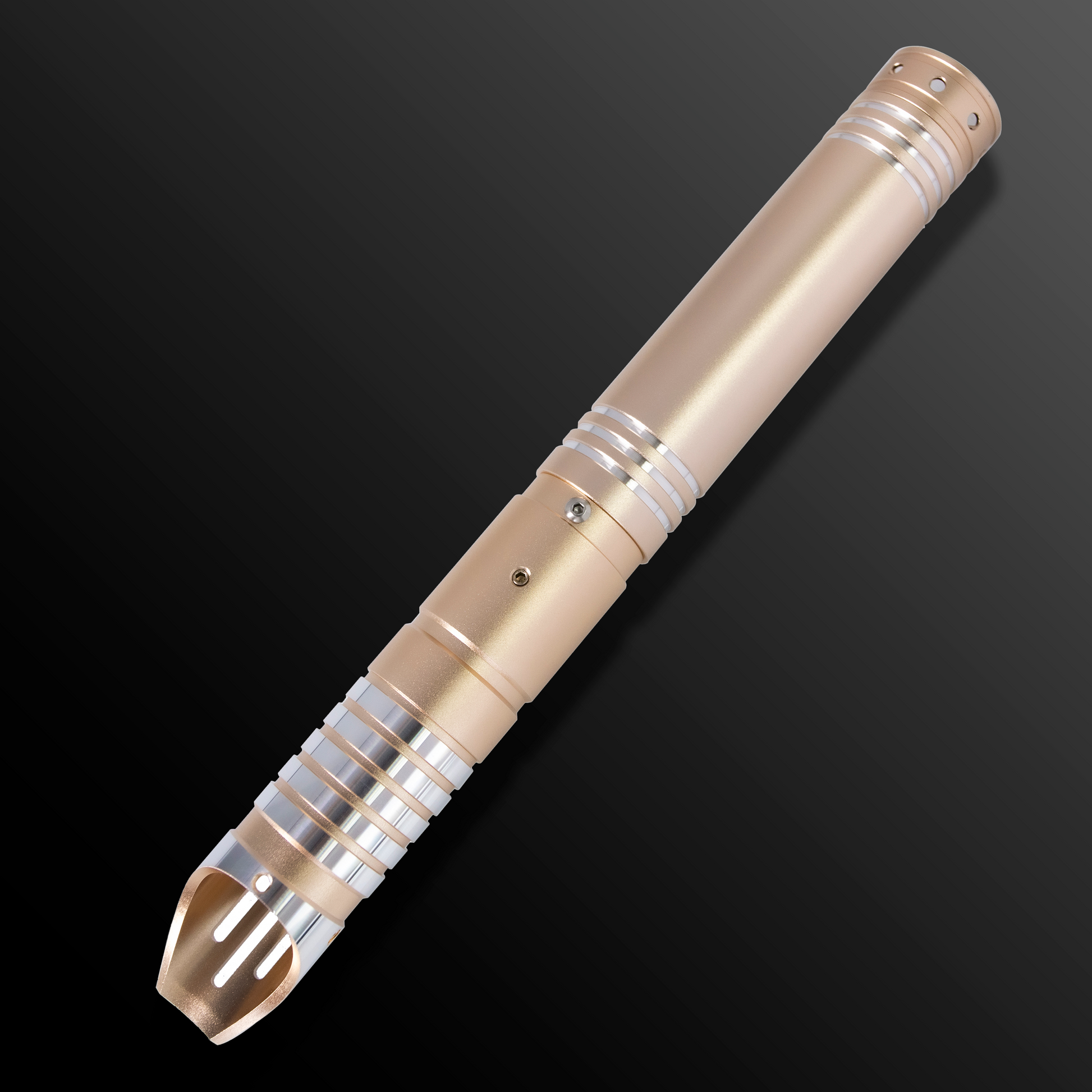 Protector Light Saber with a polished, metallic finish - Battle Sabers