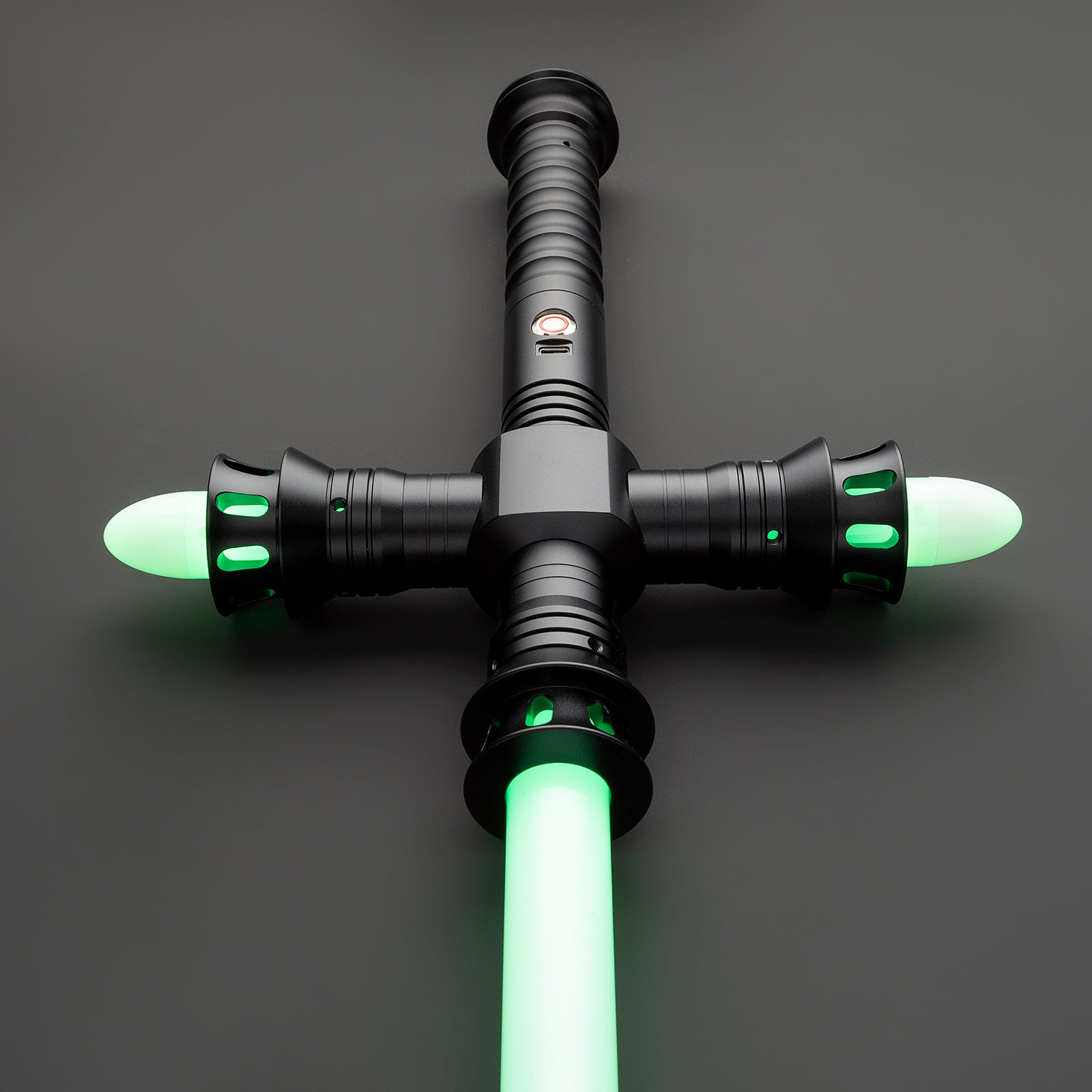 "Crossguard" Long Hilt Light Saber- Battle Sabers