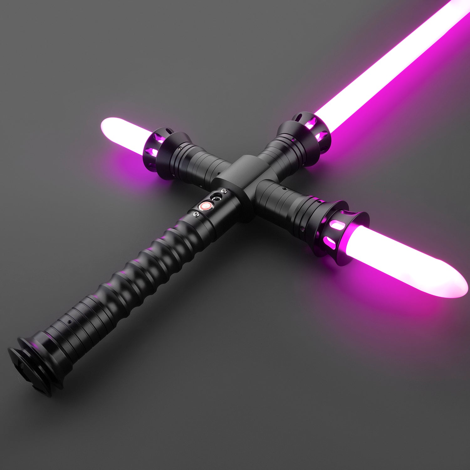 Illuminated Crossguard Light Saber with dual side emitters - Battle Sabers