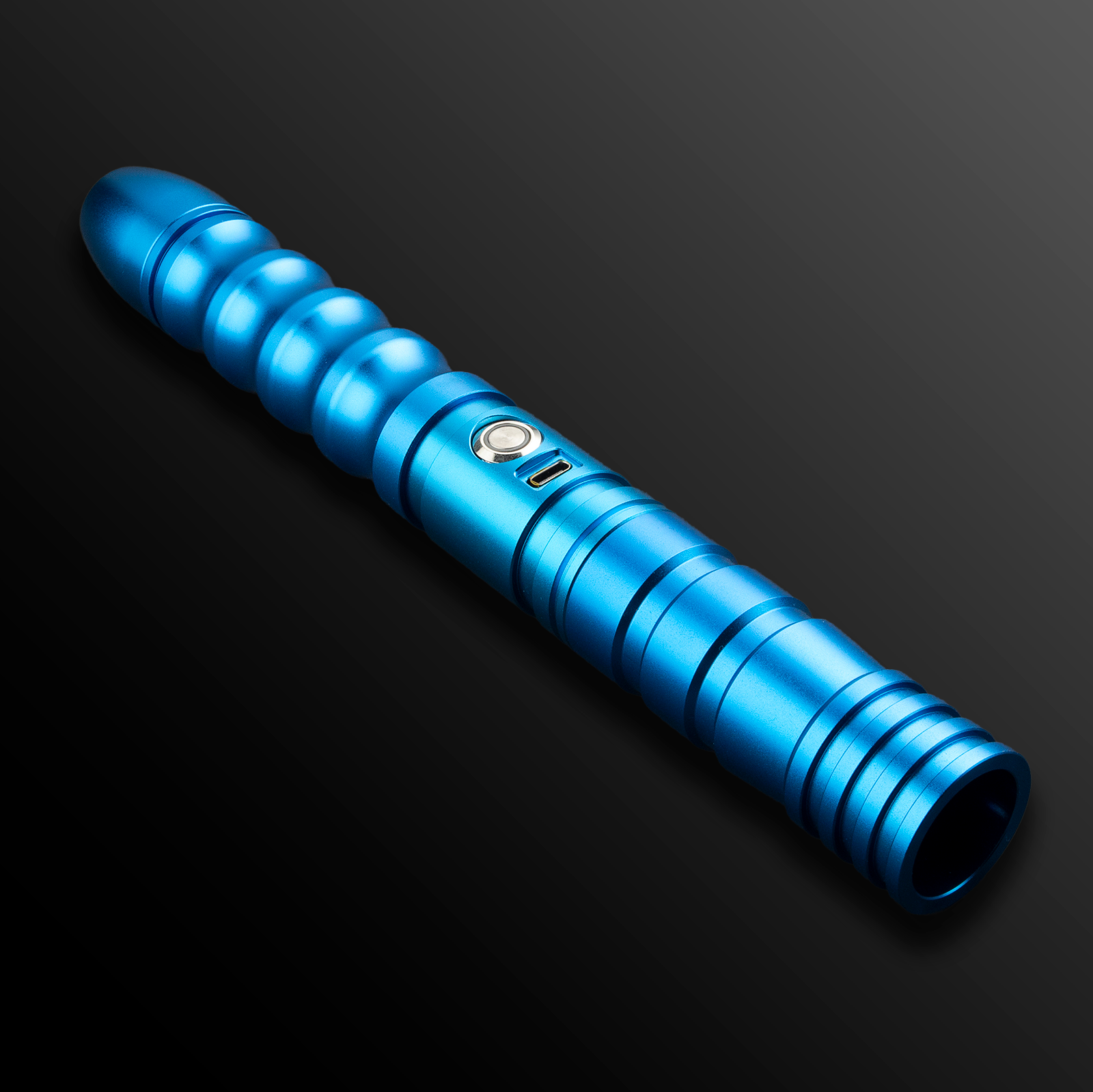 Side view of Destroyer Light Saber radiating bright energy - Battle Sabers