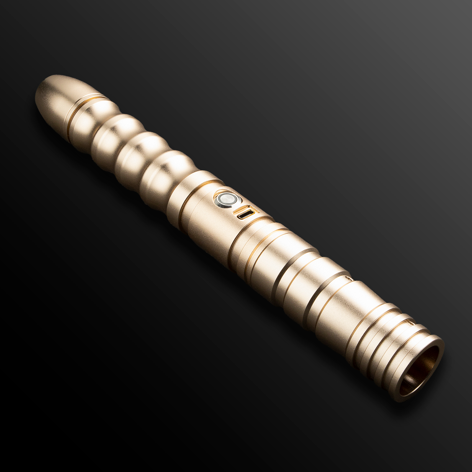 Destroyer Light Saber featuring a metallic, polished hilt - Battle Sabers