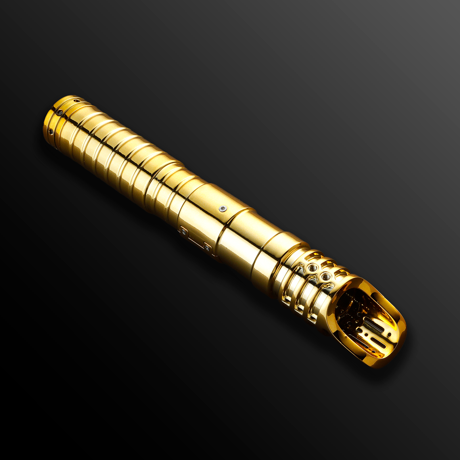 Side view of Escuyer Light Saber glowing with energy - Battle Sabers