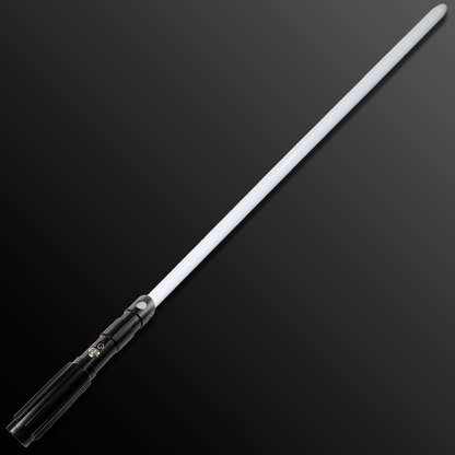 Republic Light Saber with a sleek silver and black finish - Battle Sabers