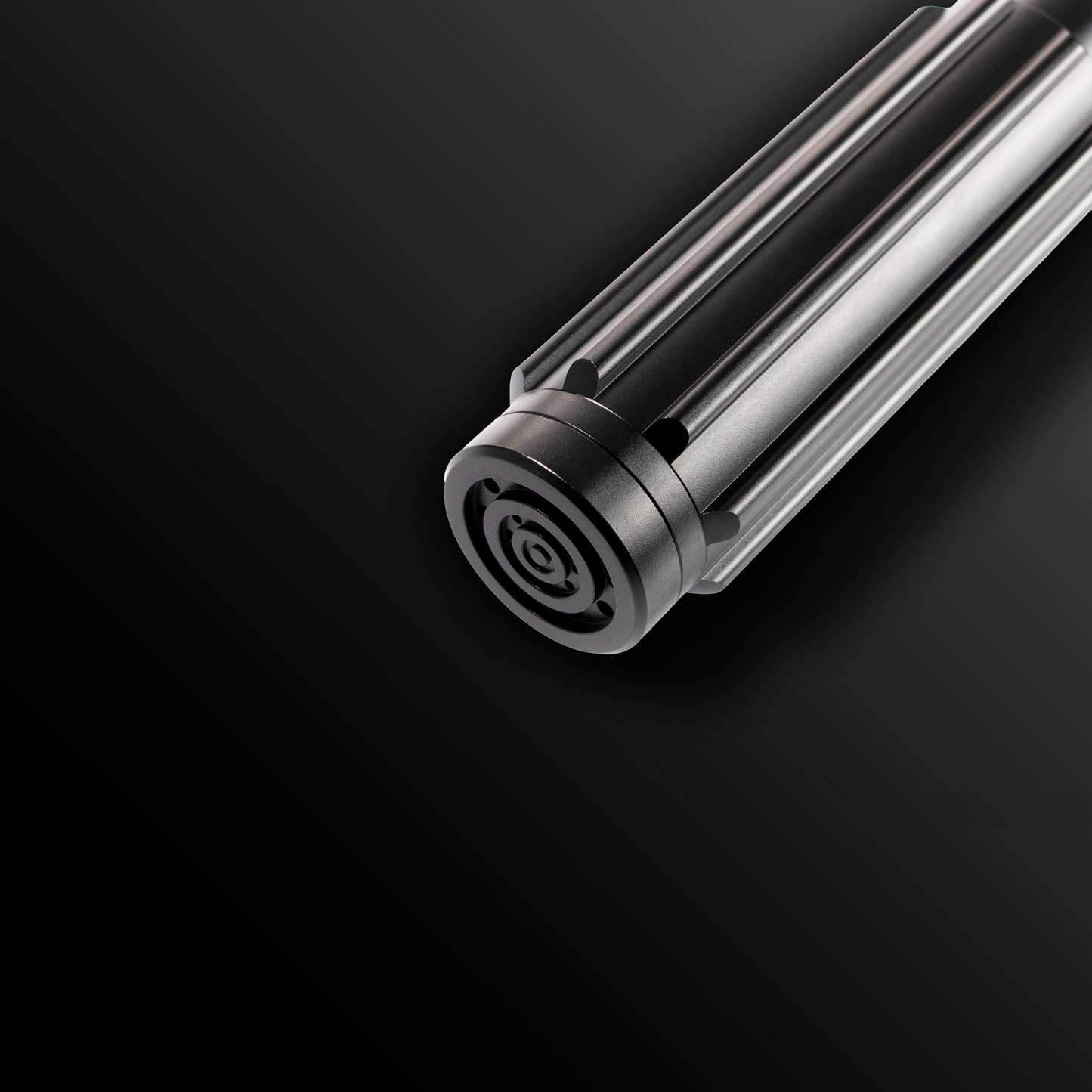 Elegant metallic design of the Republic Light Saber handle - Battle Sabers