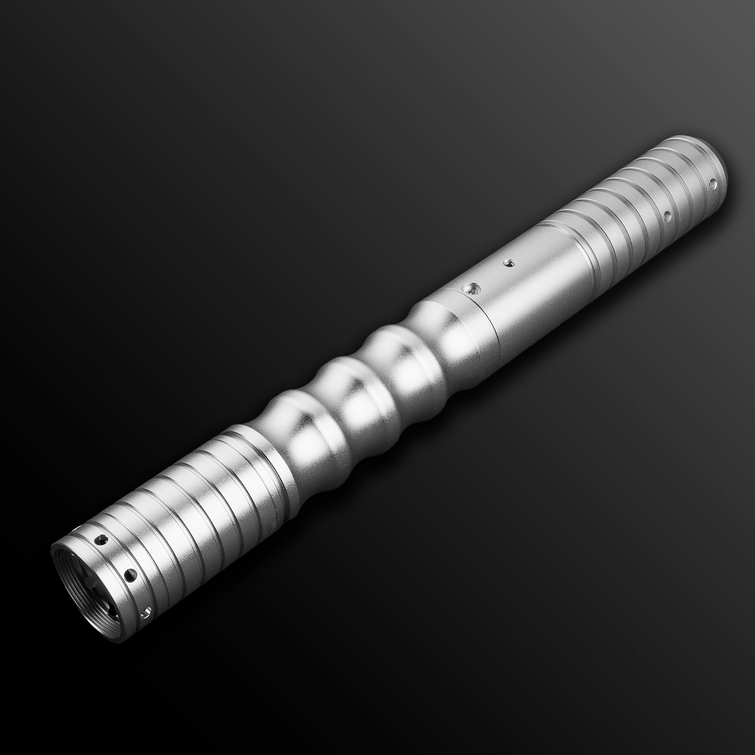 Close-up of Mason Light Saber’s glowing energy core - Battle Sabers