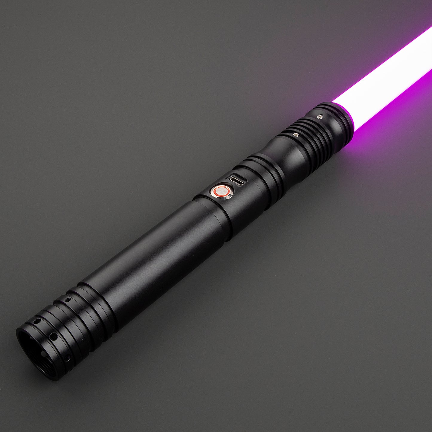 Solari Light Saber with black and silver details - Battle Sabers