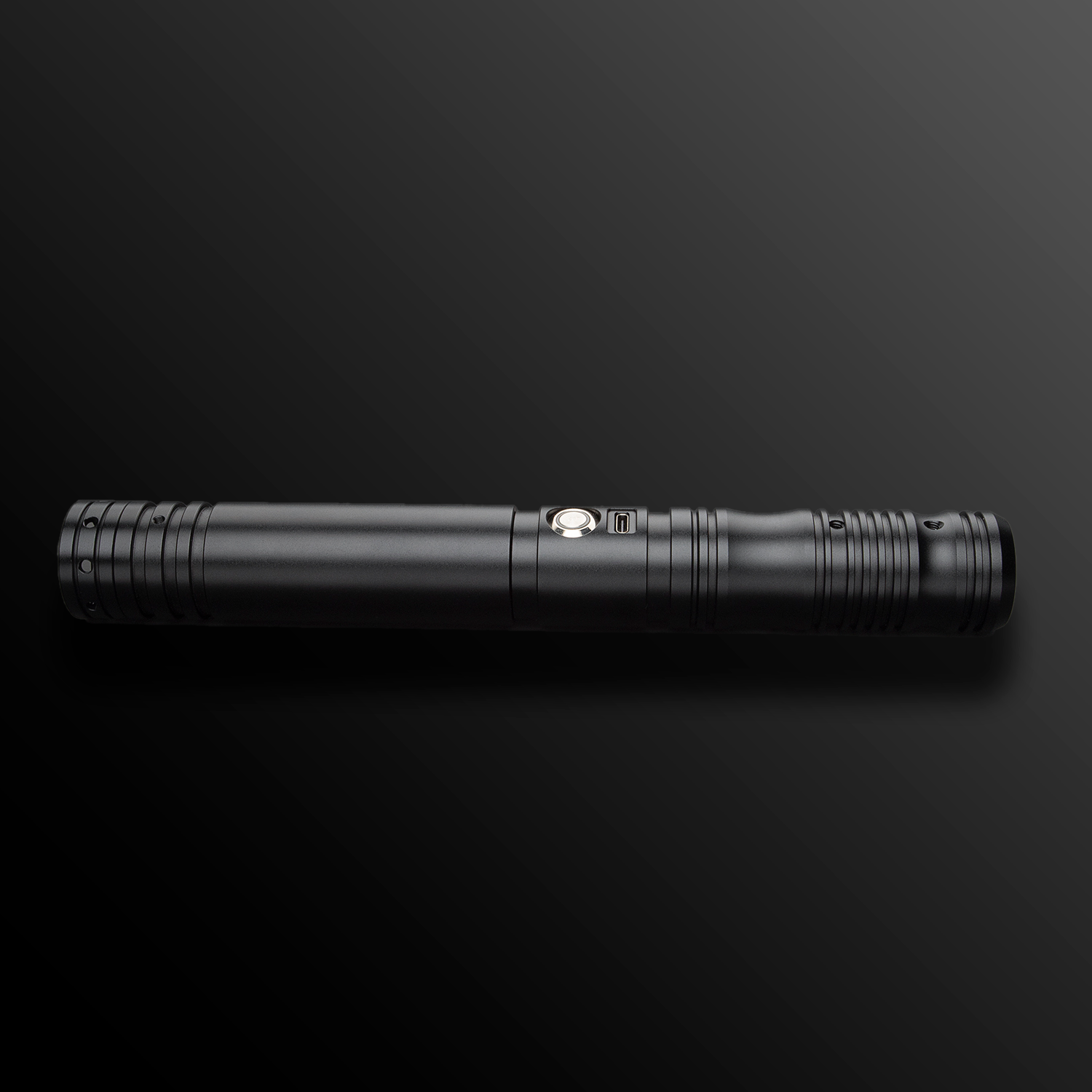 Solari Light Saber with sleek black design - Battle Sabers