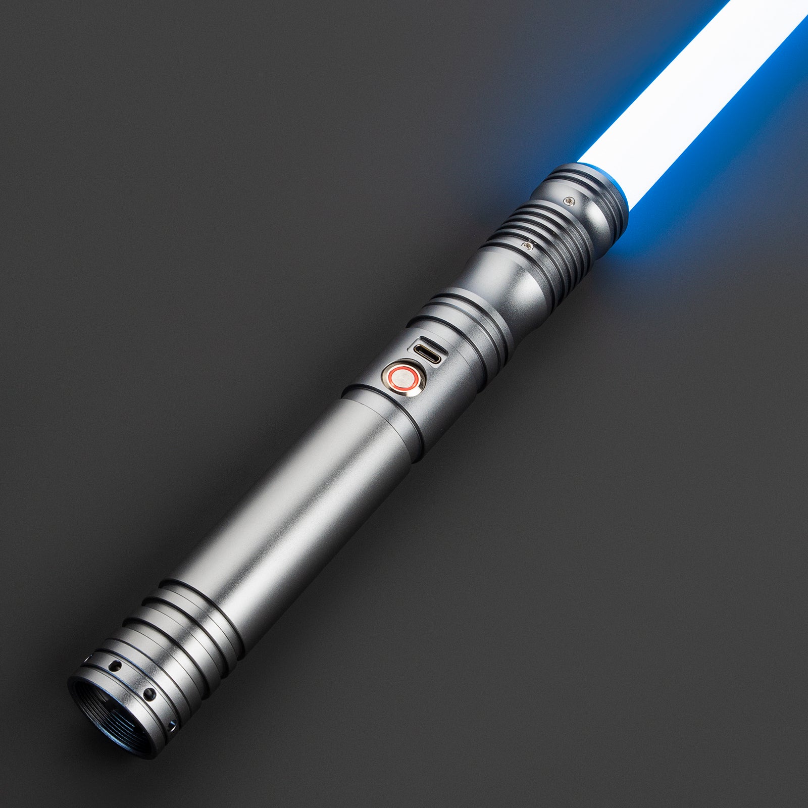 "Solari" Light Saber - Silver - Battle Sabers