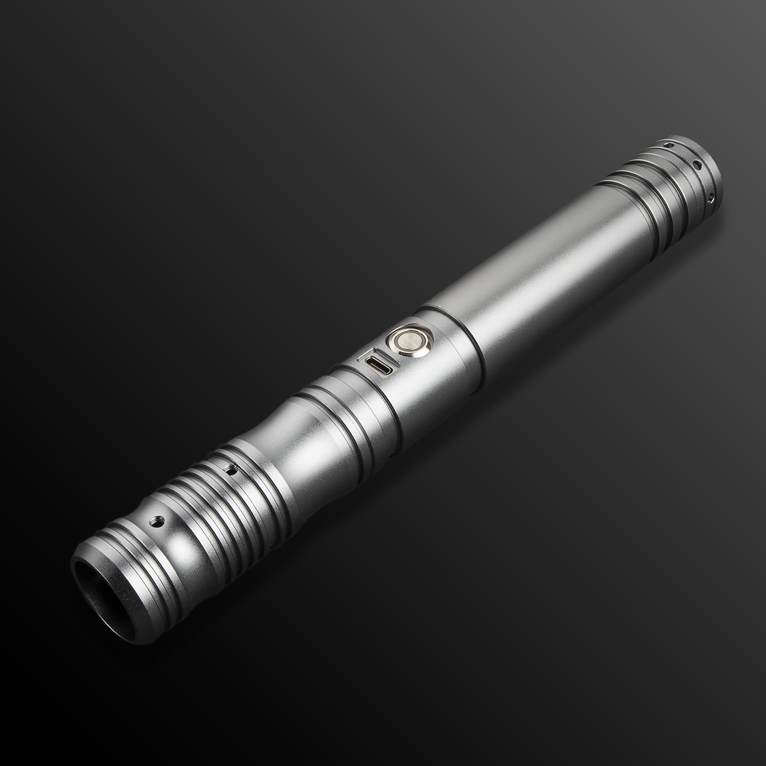 Solari Light Saber silver hilt - Battle Sabers