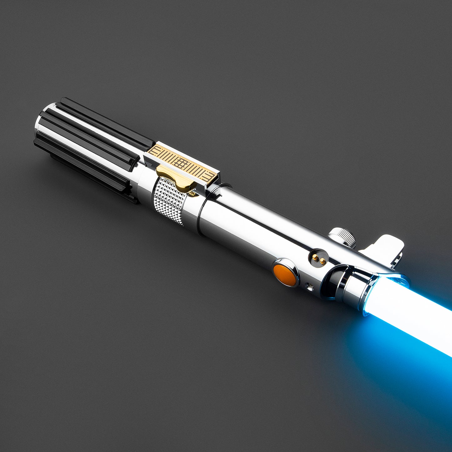 Luke lightsaber with sleek design and vibrant blue blade – Battle Sabers