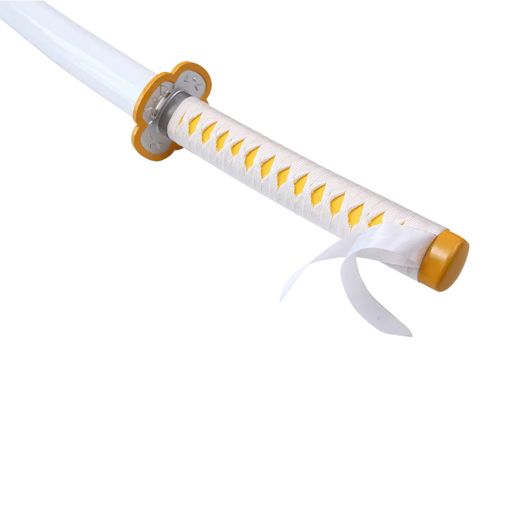 DEMON SLAYER - Zenitsu Agatsuma LED Sword - Yellow Nichirin Katana - Battle Sabers