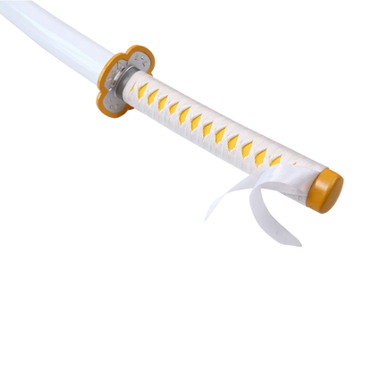 DEMON SLAYER - Zenitsu Agatsuma LED Sword - Yellow Nichirin Katana - Battle Sabers