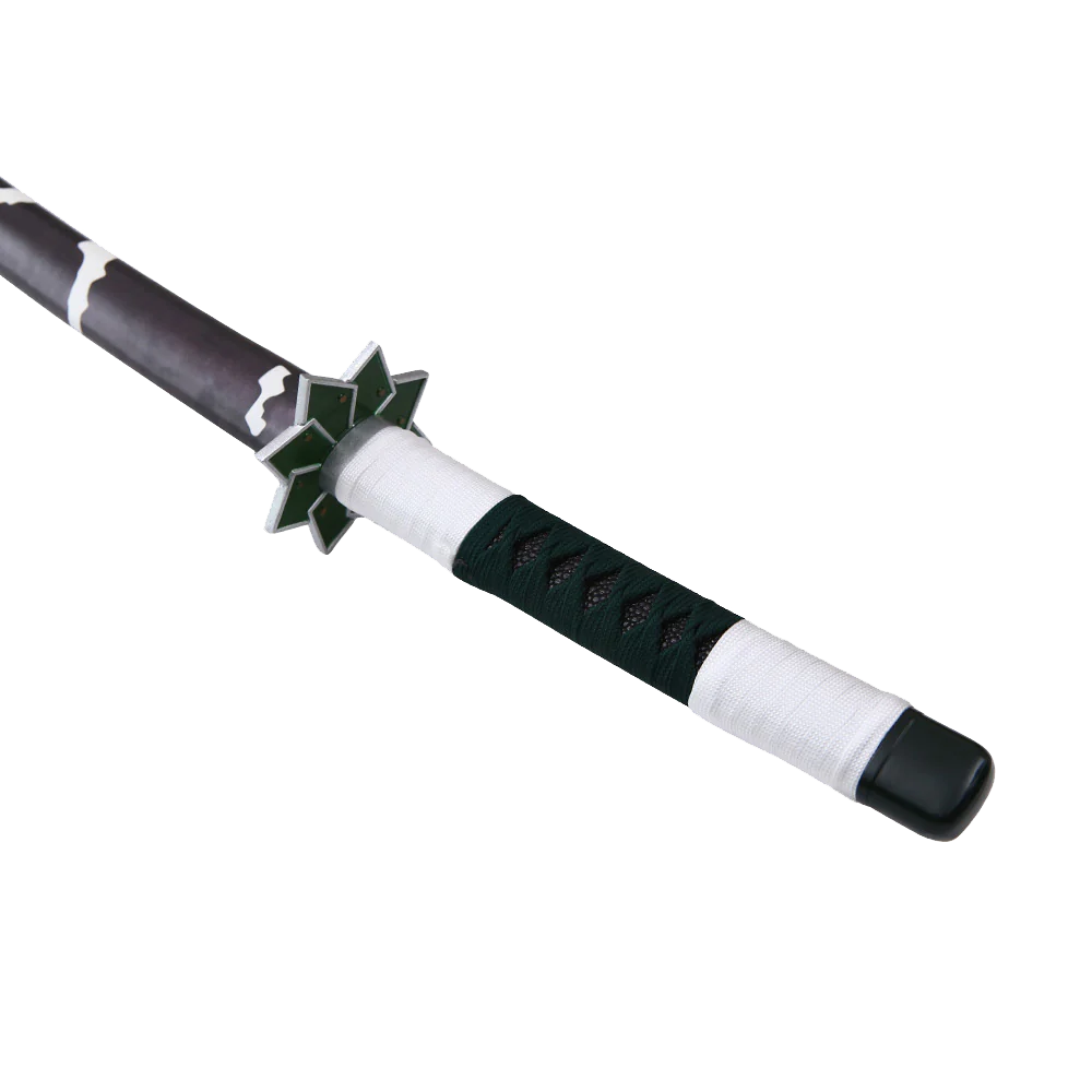 Green Nichirin katana Sanemi Shinazugawa - Battle Sabers