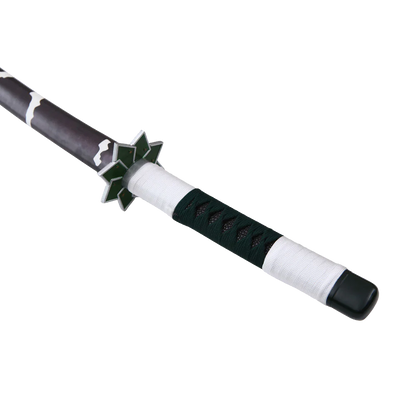 Green Nichirin katana Sanemi Shinazugawa - Battle Sabers