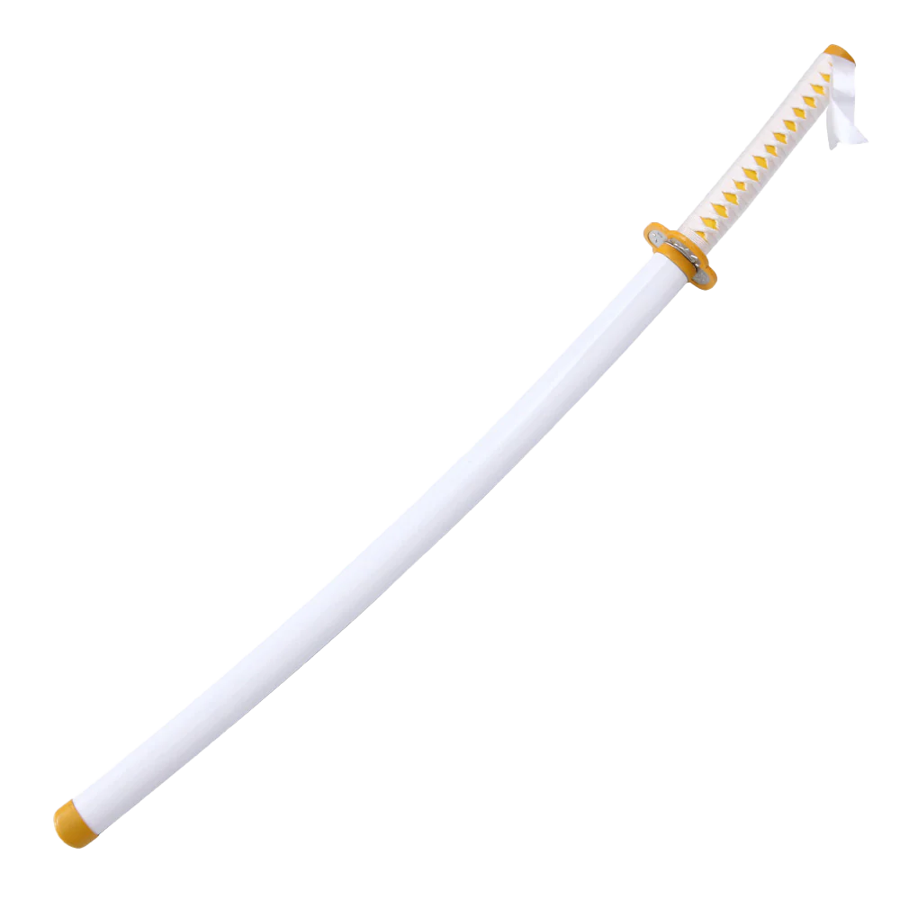 DEMON SLAYER - Zenitsu Agatsuma LED Sword - Yellow Nichirin Katana - Battle Sabers