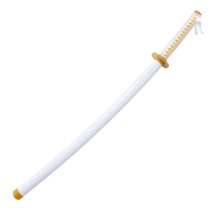 DEMON SLAYER - Zenitsu Agatsuma LED Sword - Yellow Nichirin Katana - Battle Sabers